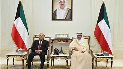 مصر والكويت تبحثان تعزيز التعاون بقطاعات البنية التحتية والموانئ والمناطق اللوجستية