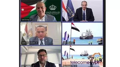  إنزال الكابل البحرى «كورال بريدج» لتعزيز الربط الرقمي بين مصر والأردن 