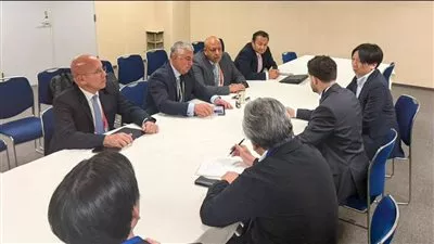 «اقتصادية قناة السويس» تبحث تفعيل الاتفاقات مع «أكوا باور» و«إيتوشو» اليابانية