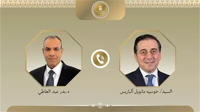 وزير الخارجية يبحث مع نظيره الإسباني سبل تعزيز العلاقات الثنائية بين البلدين