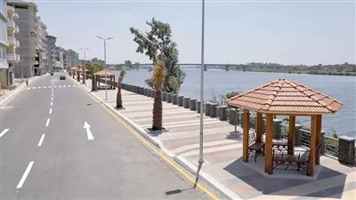 إعادة تخطيط 17 فدان على كورنيش النيل بمدينة دمياط