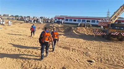 الصحة: ارتفاع أعداد مصابي حادث قطار مطروح إلى 94 مصابًا