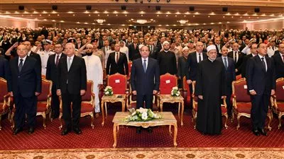 الرئيس السيسي يشهد الاحتفال بذكرى المولد النبوي الشريف