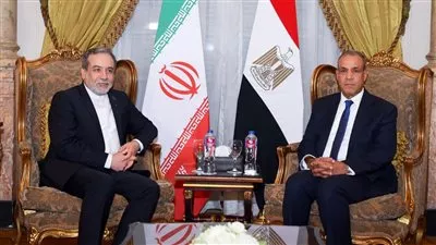 وزير الخارجية يبحث مع نظيره الإيراني سبل تعزيز العلاقات الثنائية بين البلدين