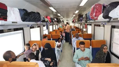 نقل 15.1 ألف راكب سوداني عبر قطارات سكك حديد مصر 
