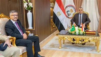 «الإنتاج الحربي» تبحث التعاون بمجالات التصنيع المدنى والعسكري بين مصر وباكستان