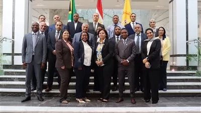 البنك المركزي يستضيف وفدًا إفريقيا للتعرف على تكنولوجيا طباعة النقد