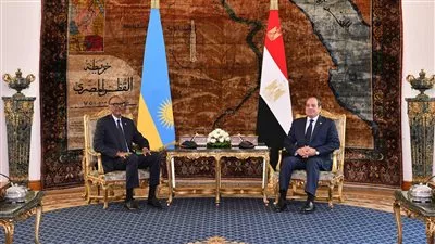 الرئيس السيسي ونظيره الرواندي يبحثان فرص الاستثمار والتعاون المشترك