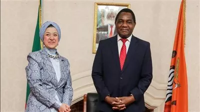 مصر وزامبيا تبحثان تعزيز العلاقات الثنائية في مختلف المجالات