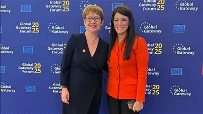 «المشاط» تبحث تعزيز التعاون مع البنك الأوروبي لإعادة الإعمار والتنمية