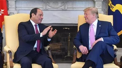 السيسي يدعو ترامب لدعم ورعاية المؤتمر الدولي لإعادة إعمار غزة