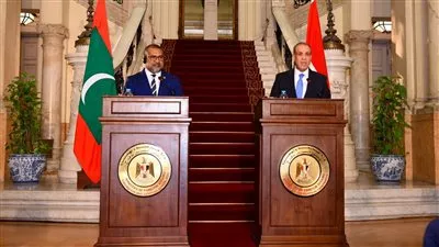 توقيع مذكرة تفاهم لدعم التعاون الاقتصادي و السياحى بين مصر والمالديف