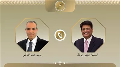 مصر والهند تبحثان زيادة التبادل التجارى بين البلدين