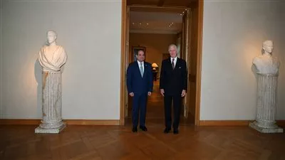 الرئيس السيسي يبحث زيادة حجم الاستثمارات البلجيكية في مصر