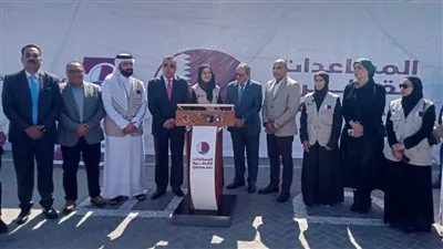 ميناء شرق بورسعيد يستقبل شحنات مساعدات إغاثية قطرية لأهالي قطاع غزة