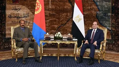 السيسي يؤكد التزام مصر الثابت بدعم سيادة و إستقرار إريتريا