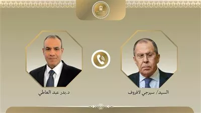 وزير الخارجية يبحث مع نظيره الروسى تطورات الأوضاع الاقليمية فى دول المنطقة