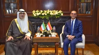 مصر والكويت تبحثان مضاعفة حجم التجارة البينية والاستثمارات المشتركة
