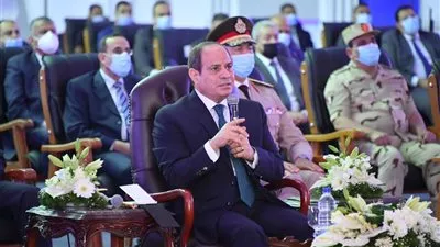 السيسي يفتتح عددًا من المشروعات القومية لتنمية شبه جزيرة سيناء