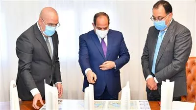 السيسى: إقامة محطات معالجة وتحلية المياه بقيمة 435 مليار جنيه