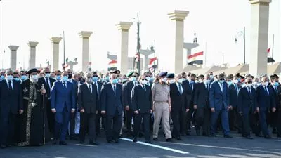 السيسي يتقدم الجنازة العسكرية للمشير محمد حسين طنطاوي