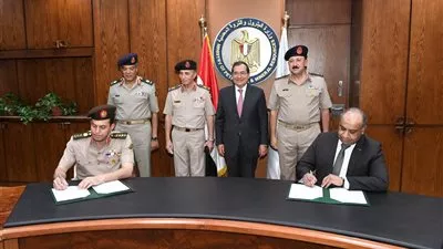 تعاون بين «البترول» و«الخدمة الوطنية» لإنشاء مجمع الصوب الزراعية باللاهون