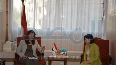 غادة والى تستقبل المدير الجديد لهيئة الأمم المتحدة للمرأة 