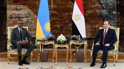 الرئيس السيسي ونظيره الرواندي يشهدان توقيع عددا من اتفاقيات التعاون المشترك