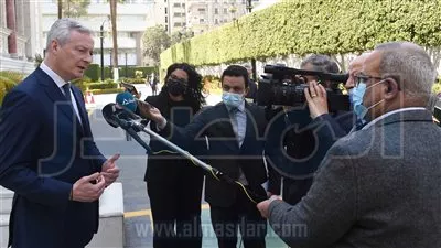 «لومير» يؤكد حرص فرنسا على دعم مصر لتجاوز تداعيات الحرب في أوكرانيا 
