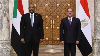 بيان مشترك لنتائج زيارة رئيس مجلس السيادة الانتقالي السوداني إلى مصر 