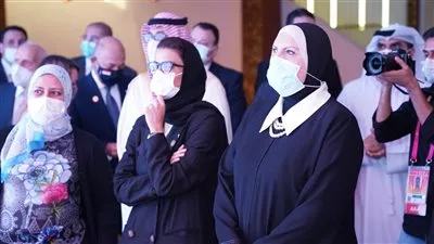 وزيرة التجارة تفتتح الجناح المصري فى «إكسبو 2020» بدبي