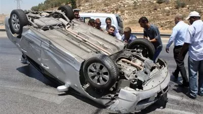 مصرع مستشار بمحكمة النقض في انقلاب سيارة بالفيوم