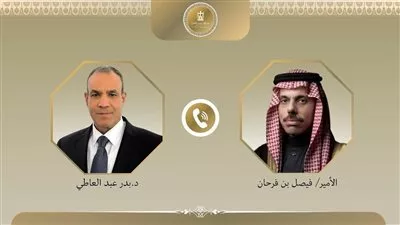 وزير الخارجية يبحث مع نظيره السعودي العلاقات الثنائية والقضايا الإقليمية