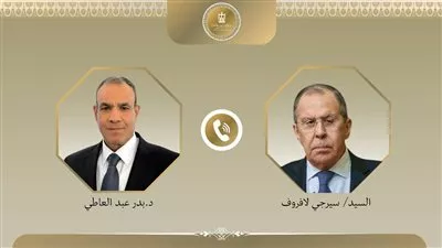 وزير الخارجية يبحث مع نظيره الروسي مستجدات القضايا الإقليمية والدولية