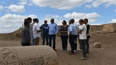 الكشف عن 225 تمثالًا بمنطقة صان الحجر الأثرية في الشرقية