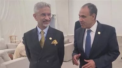 وزير الخارجية يبحث مع نظيره الهندي تعزيز التعاون بمجالات التكنولوجيا والابتكار