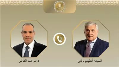 وزير الخارجية يبحث مع نظيره الإيطالي سبل التعاون في مجالات الطاقة والغاز