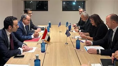 وزير الخارجية يبحث تعزيز الشراكة المصرية - الأوروبية وتطورات الأوضاع الإقليمية