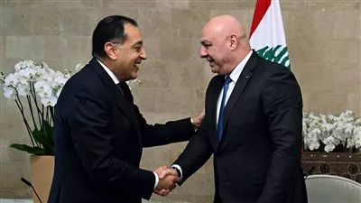 رئيس «الوزراء» يبحث دعم مصر لجهود تحقيق الأمن والإستقرار فى لبنان