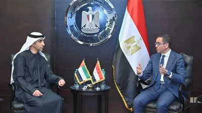 مباحثات مصرية - إماراتية لتعزيز التجارة والاستثمار والشراكة الاقتصادية بين البلدين 