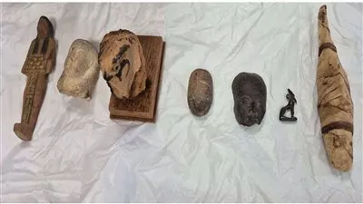 مصر تسترد 7 قطع آثرية من الولايات المتحدة الأمريكية