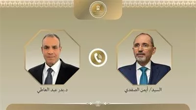 وزير الخارجية يبحث مع نظيره الأردني تعزيز العلاقات الثنائية وتطورات الأوضاع بالمنطقة