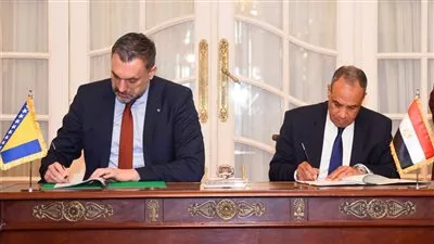 وزير «الخارجية» ونظيره البوسني يوقعان مذكرة تفاهم للتعاون بمختلف المجالات