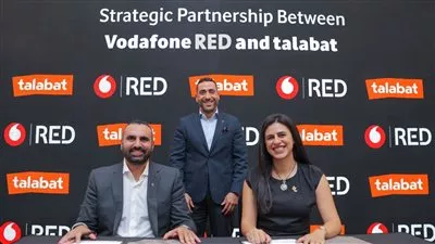 ڤودافون مصر توقع شراكة مع «طلبات» لإتاحة برنامج «talabat pro»