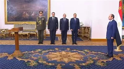 الرئيس السيسي يشهد أداء اليمين الدستورية للوزراء الجُدد