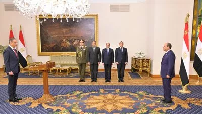 الرئيس السيسي يشهد أداء المحافظين الجدد ونوابهم لليمين الدستورية