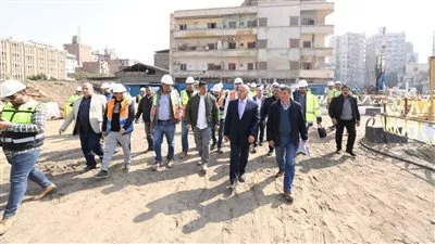 وزير «النقل» يتفقد مشروع المرحلة الأولى من الخط الرابع لمترو الأنفاق