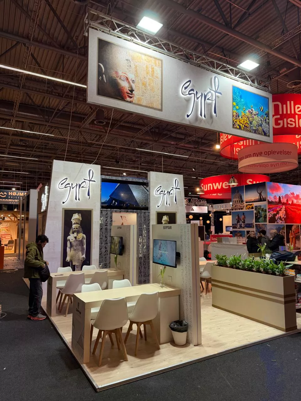 وزارة السياحة تشارك في المعرض السياحي الدولي Ferie For Alle بالدنمارك