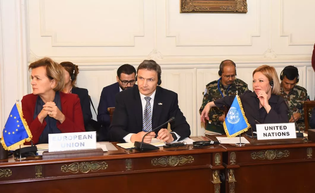 وزير الخارجية يشارك في الجلسة الافتتاحية للمؤتمر الدولي لدعم الجيش وقوى الأمن الداخلي اللبنانية