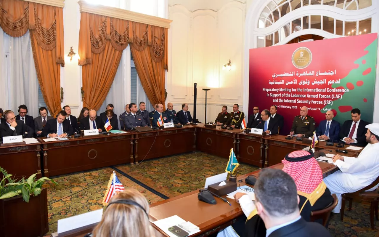 وزير الخارجية يشارك في الجلسة الافتتاحية للمؤتمر الدولي لدعم الجيش وقوى الأمن الداخلي اللبنانية